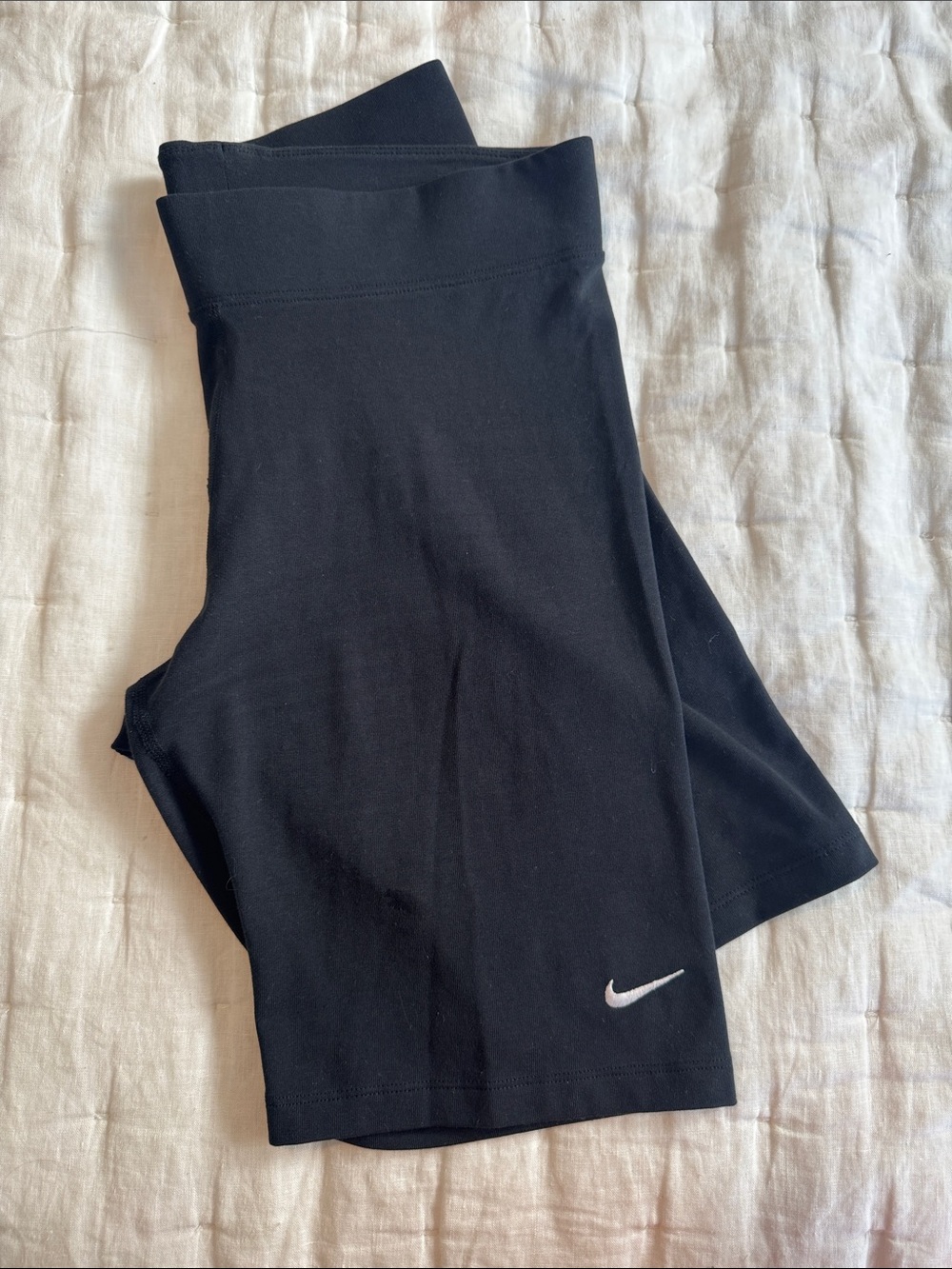 Nike Women’s Black Cotton Bike Shorts